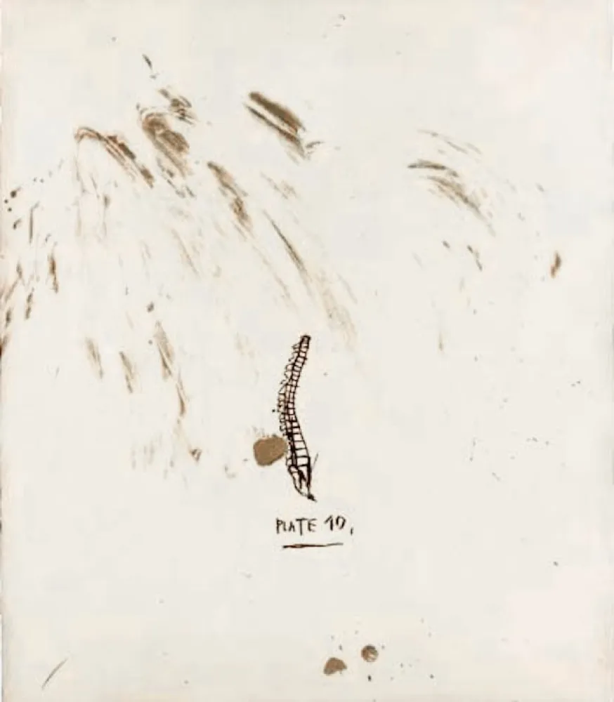 Serigrafía Basquiat - Untitled 2 (From Leonardo)