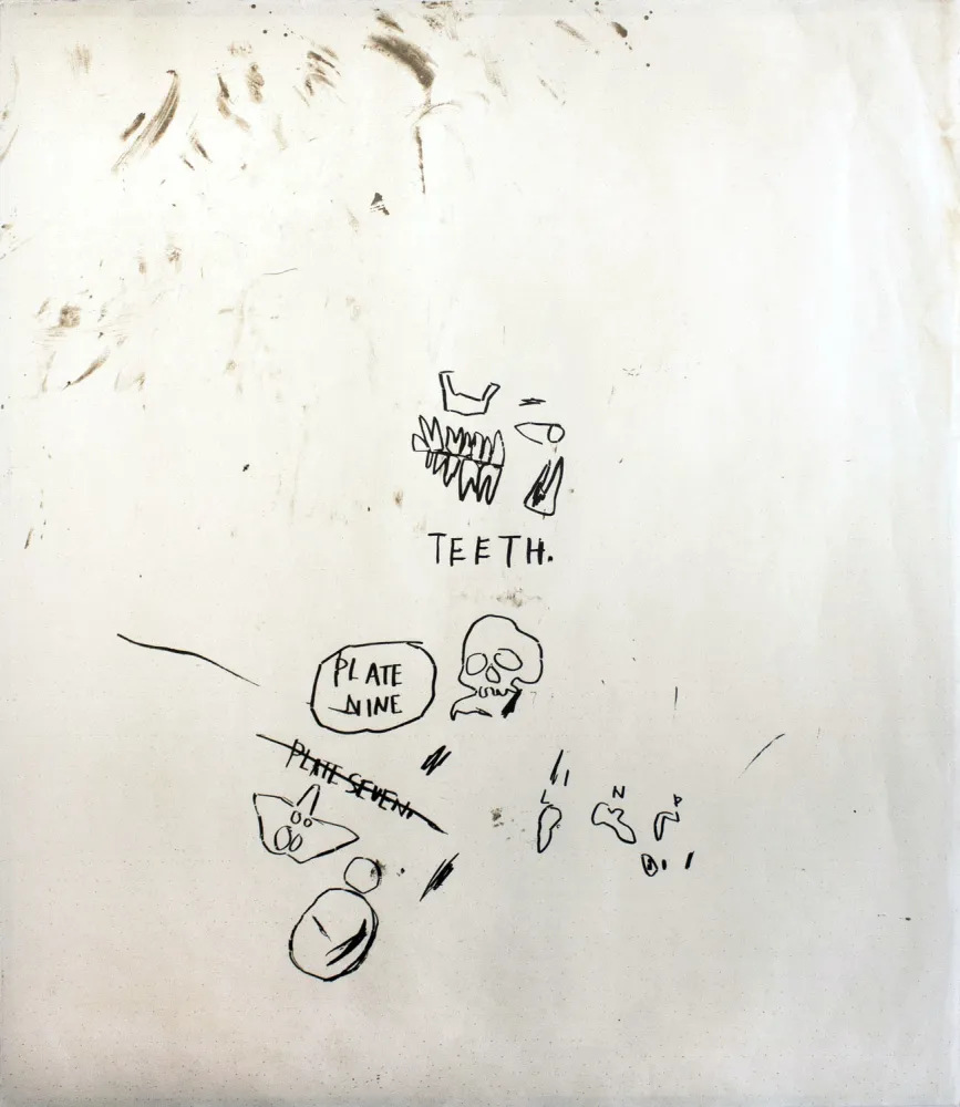 Serigrafía Basquiat - Untitled 3 (from Leonardo)