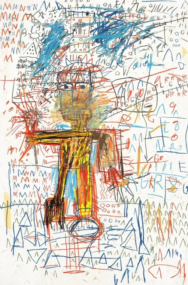 Serigrafía Basquiat - Untitled (from Figure Portfolio)