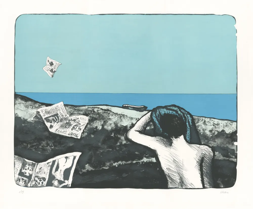 Litografía Baudoin - Je n'ai pas tout vu