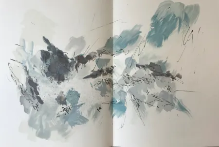 Litografía Bazaine - Composition,