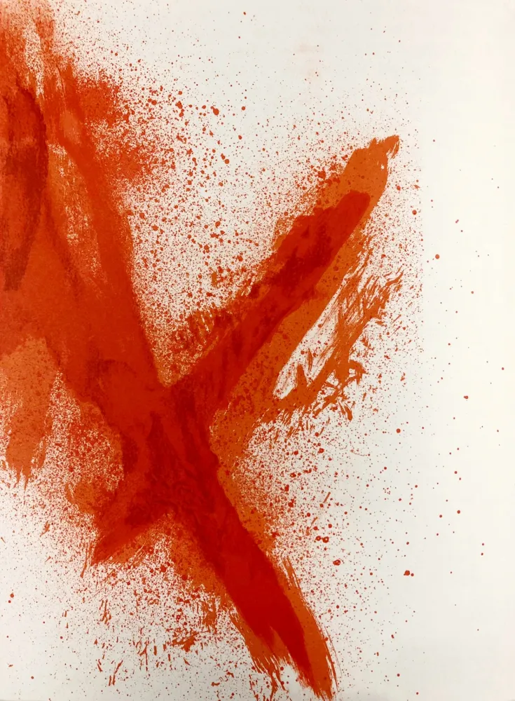 Litografía Bazaine - Composition,