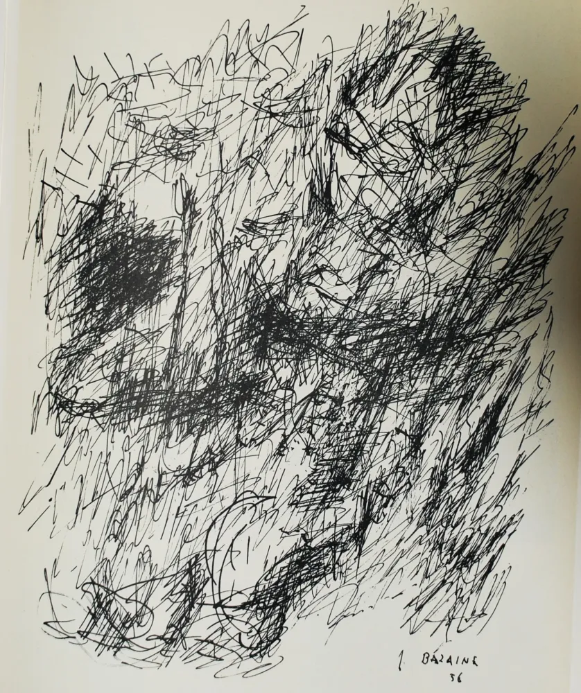 Litografía Bazaine - Derrière le Miroir : 10 ans d'édition,