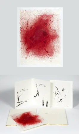 Libro Ilustrado Bazaine - Guillevic. HARPE. 19 gravures originales, une double suite signée et un dessin original signé (1980)