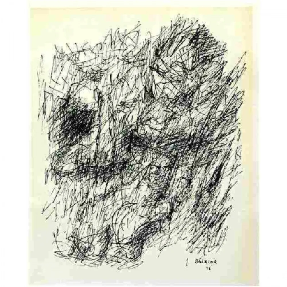 Litografía Bazaine - Untitled