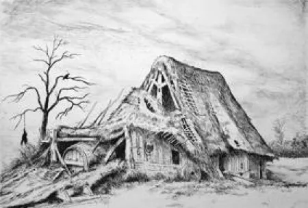 Grabado Bazire - Dix paysages gravés a l'eau-forte