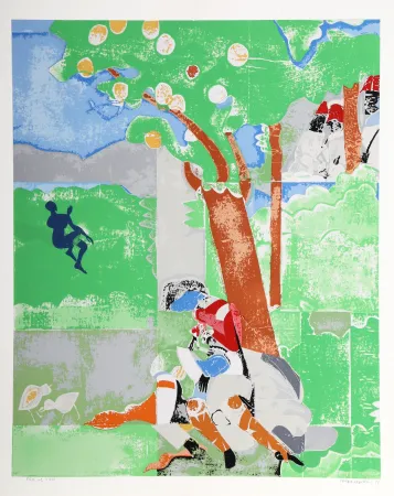 Serigrafía Bearden - Delilah