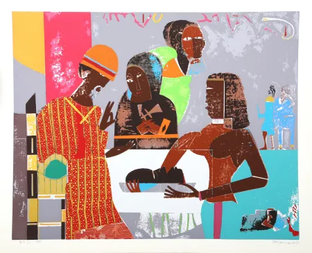 Serigrafía Bearden - Salome