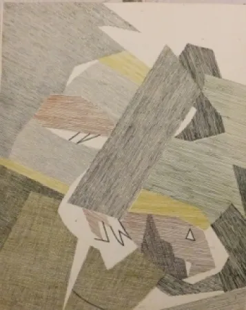 Aguafuerte Beaudin - Eau- forte pour le texte Les Paysans