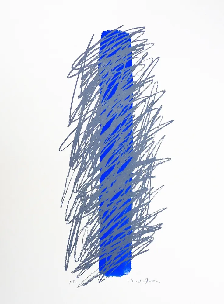 Serigrafía Bechtold - Señas en el espacio