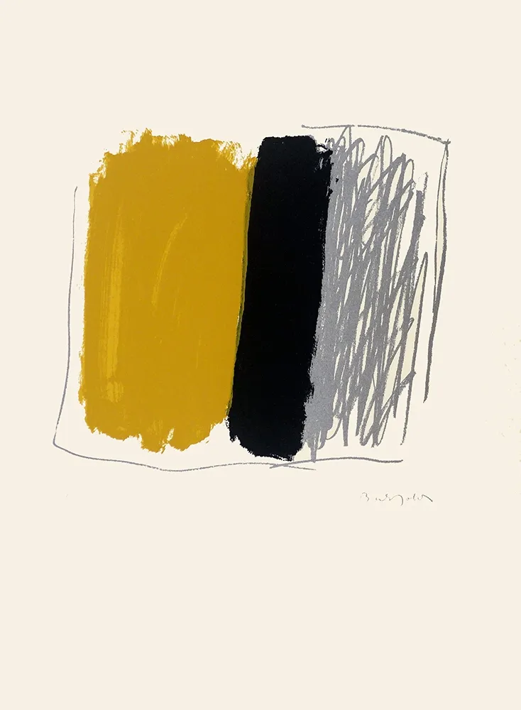 Serigrafía Bechtold - Superficie y espacio 1