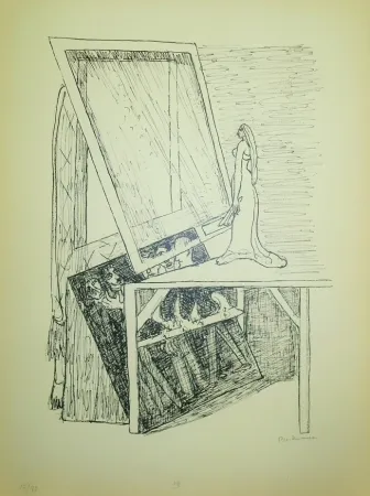 Litografía Beckmann - Magic Mirror