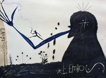 Aguafuerte Y Aguatinta Bedia - Lango L Embo