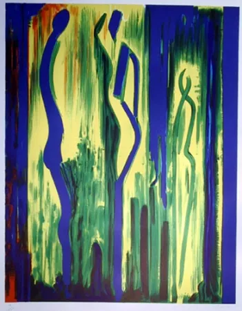 Litografía Bellegarde - Apie