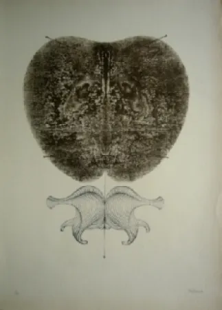 Litografía Bellmer - Bottines