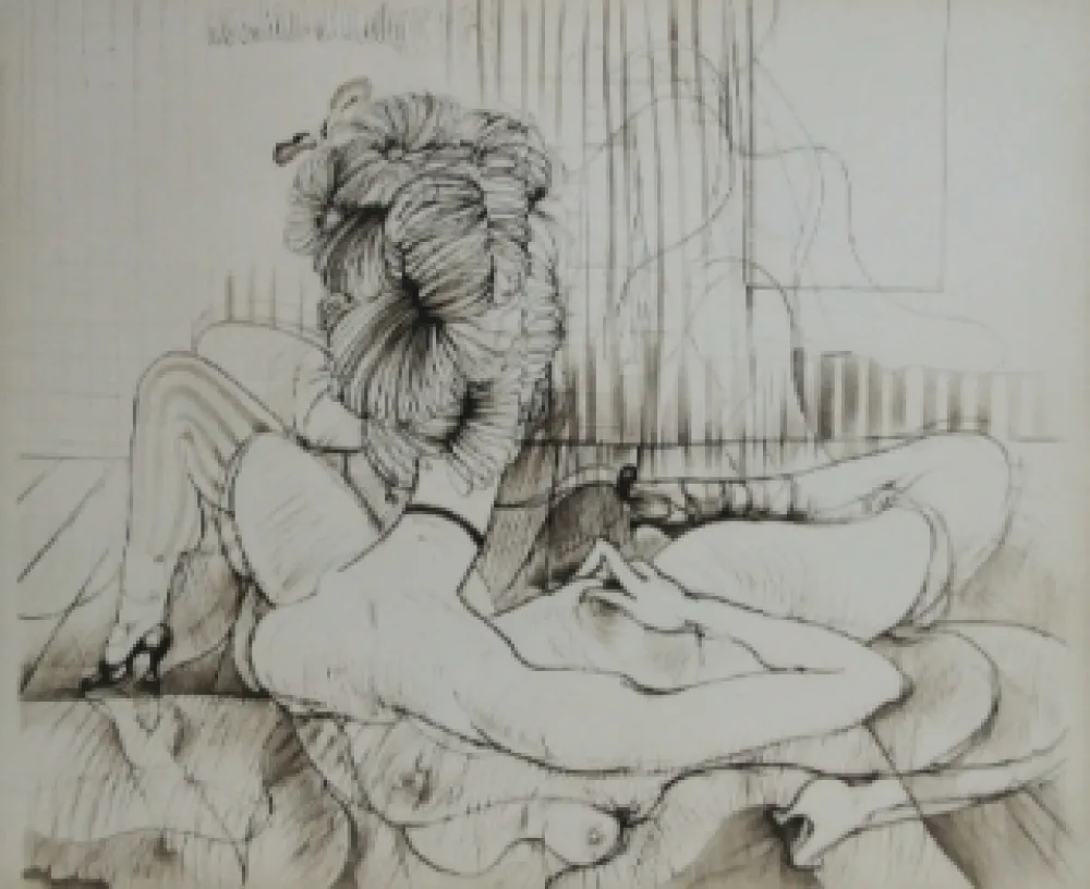 Aguafuerte Y Aguatinta Bellmer - De dos