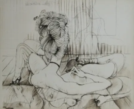 Aguafuerte Y Aguatinta Bellmer - De dos