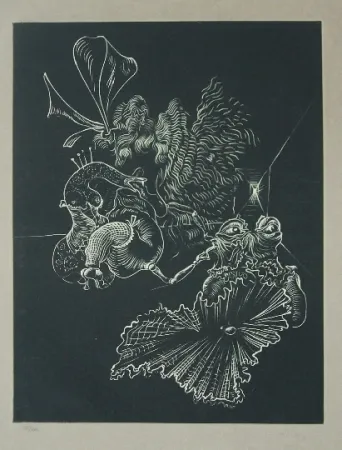 Aguafuerte Bellmer - La demande en marriage