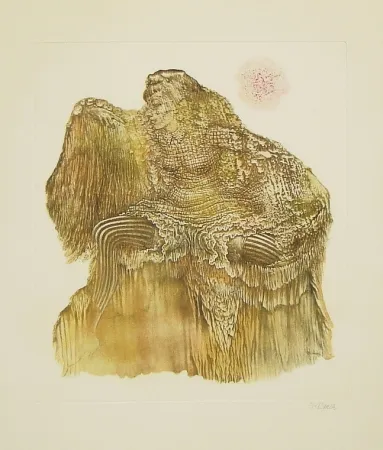 Grabado Bellmer - La Pauvre Ann