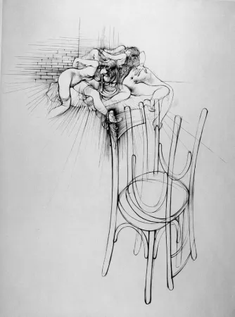 Aguafuerte Bellmer - La sedia