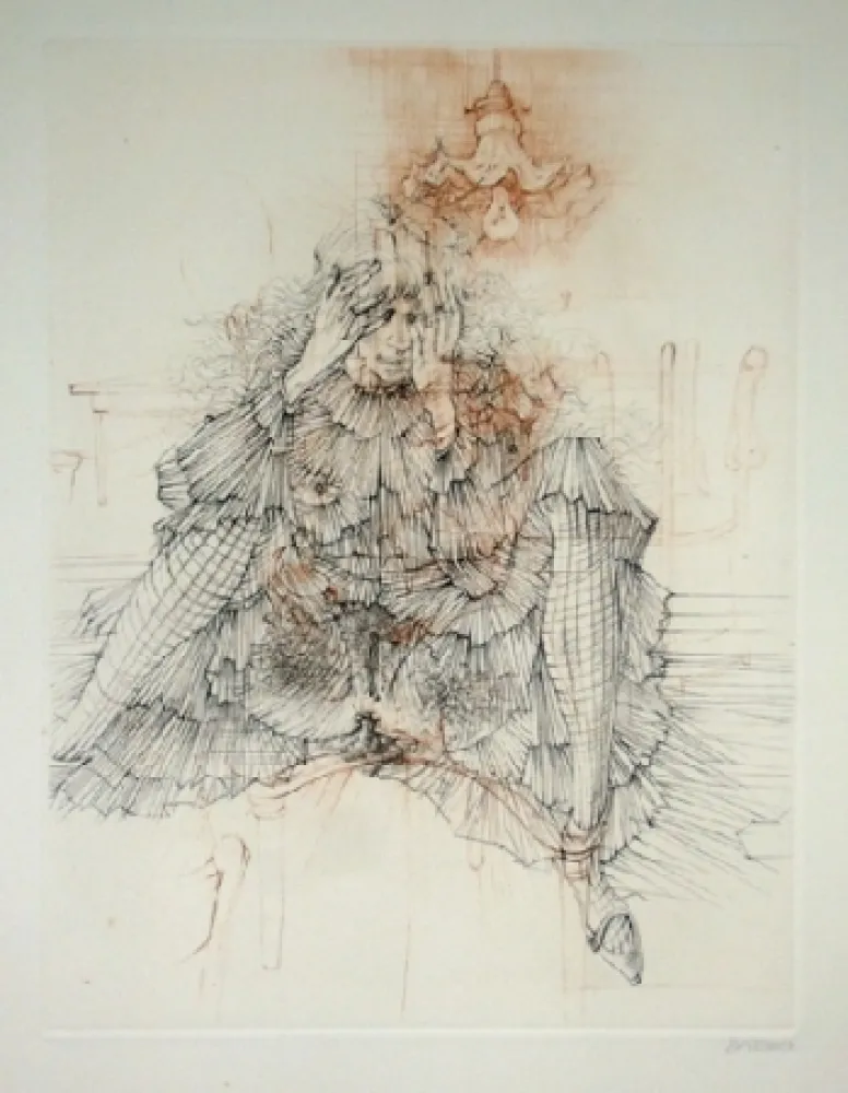 Aguafuerte Y Aguatinta Bellmer - Les Infortunes de la vertu