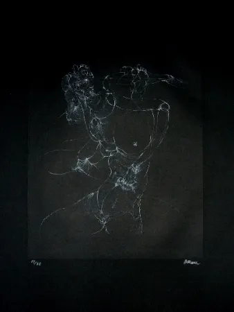 Aguafuerte Bellmer - L'inceste