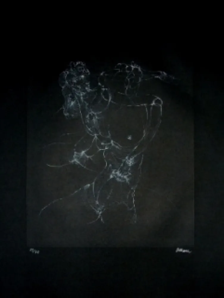 Aguafuerte Bellmer - L'inceste