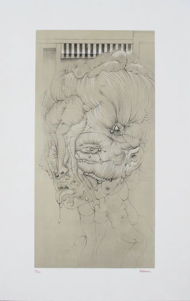 Litografía Bellmer - Madame Edwarda