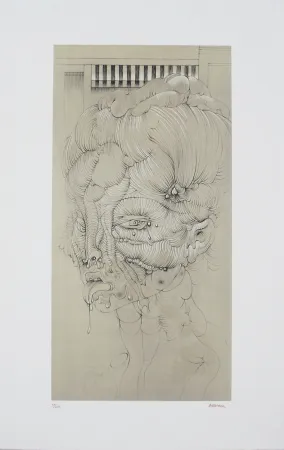 Litografía Bellmer - Madame Edwarda