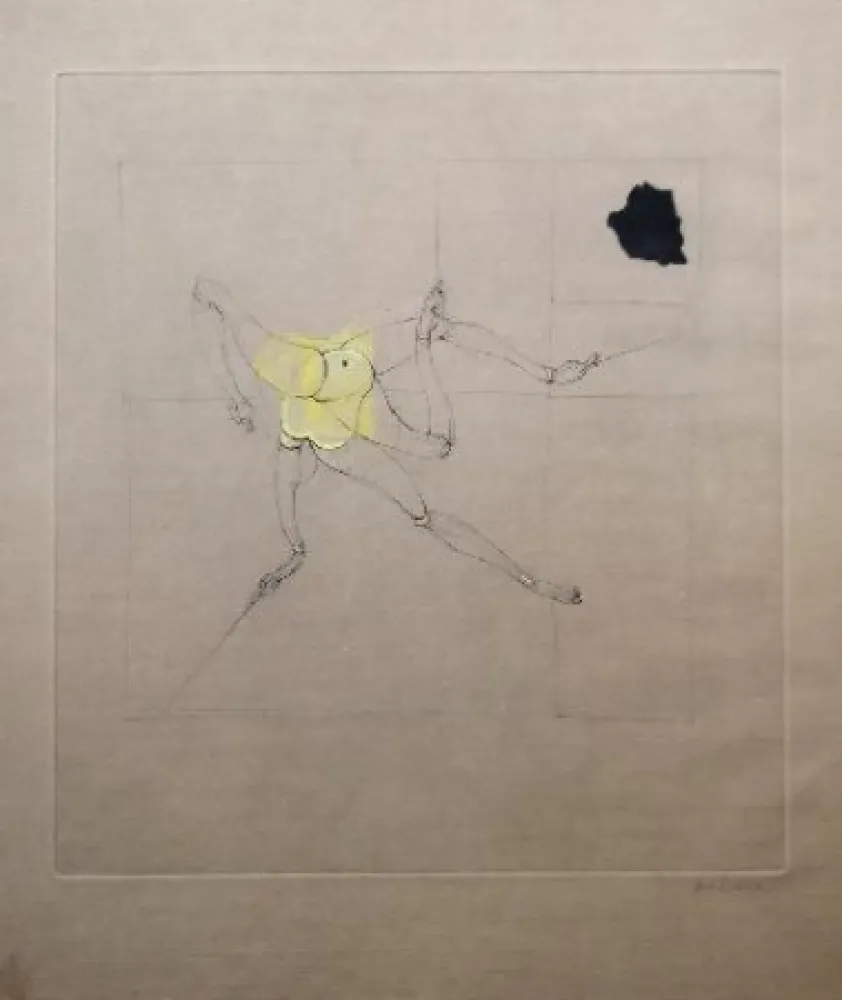 Aguafuerte Y Aguatinta Bellmer - Marionnette 1