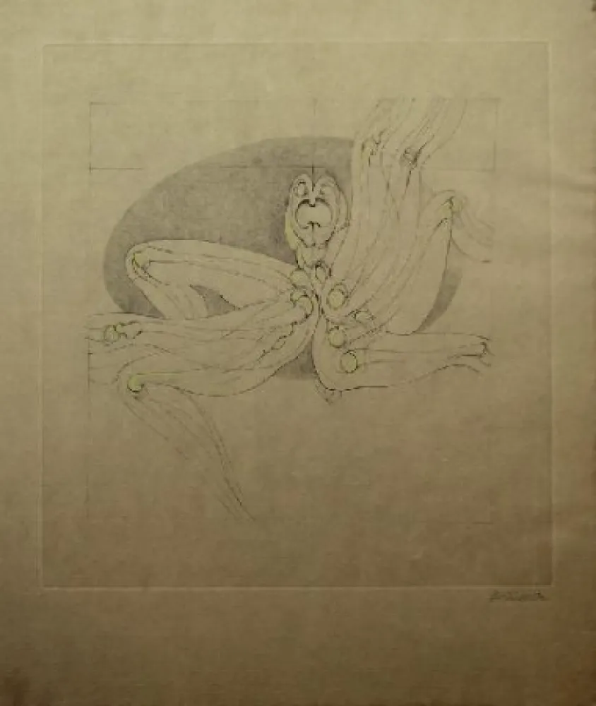 Aguafuerte Y Aguatinta Bellmer - Marionnette 2