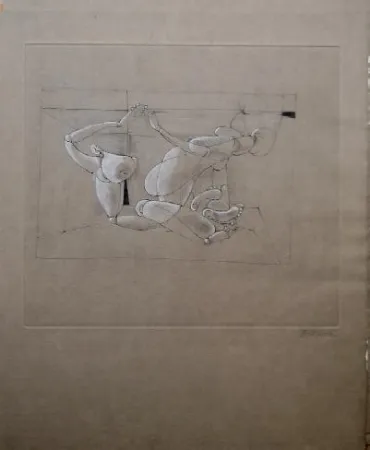 Aguafuerte Y Aguatinta Bellmer - Marionnette 4