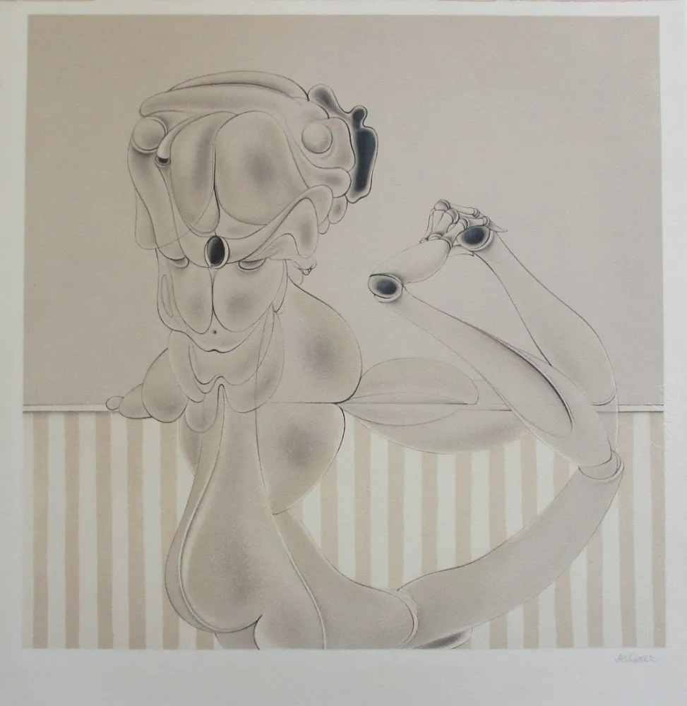 Litografía Bellmer - Marionnette