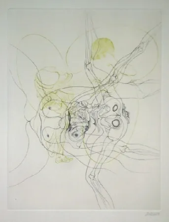 Aguafuerte Y Aguatinta Bellmer - Notes pour la nouvelle Justine