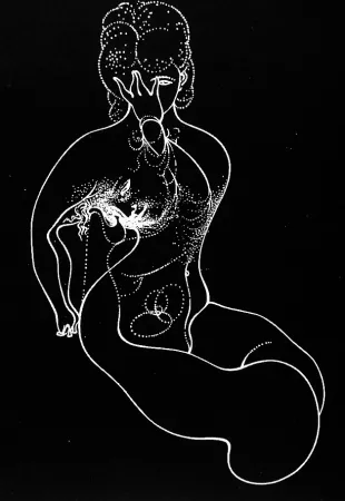 Aguafuerte Bellmer - Nu  