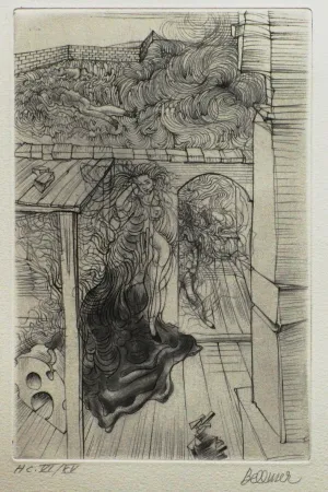 Aguafuerte Bellmer - Retable