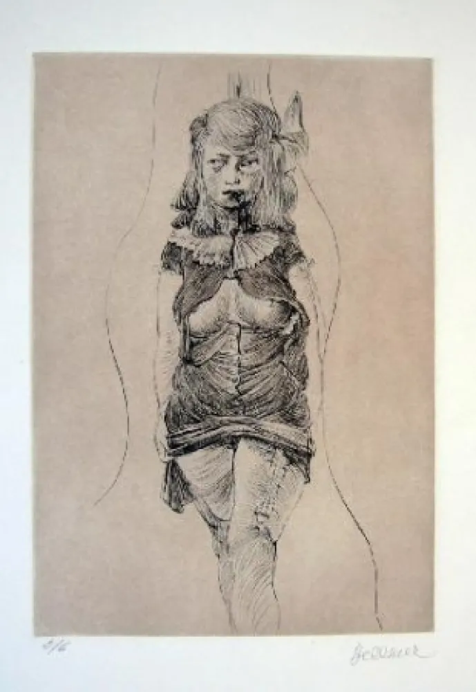 Aguafuerte Y Aguatinta Bellmer - Sans titre