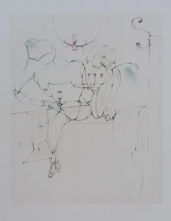 Aguafuerte Bellmer - Senza titolo