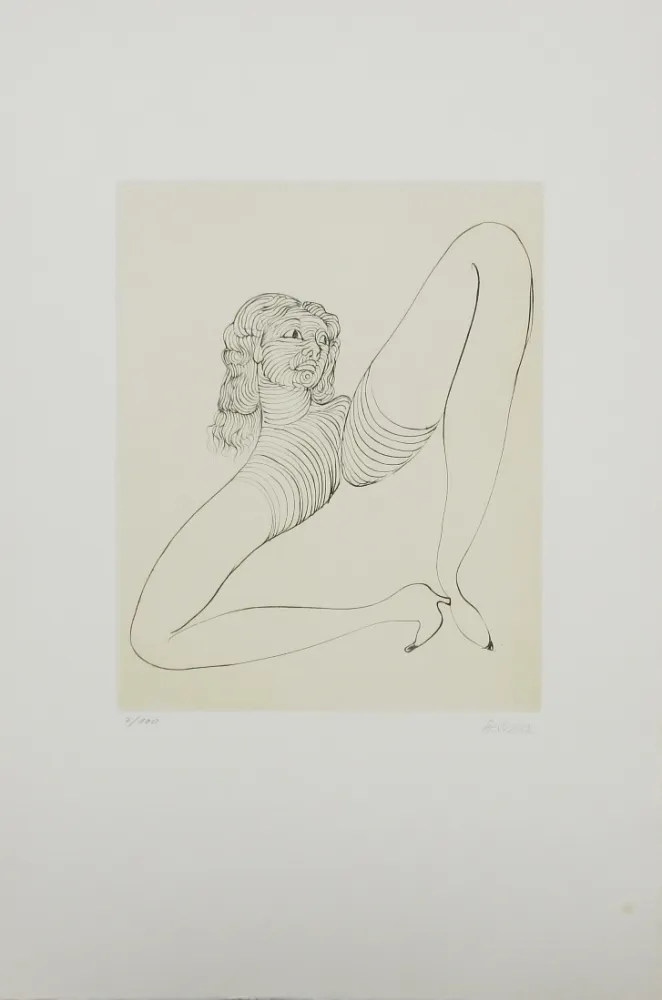 Aguafuerte Y Aguatinta Bellmer - Solitude