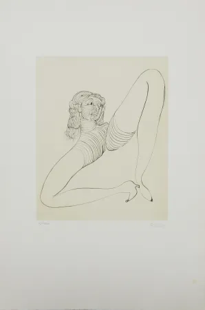 Aguafuerte Y Aguatinta Bellmer - Solitude