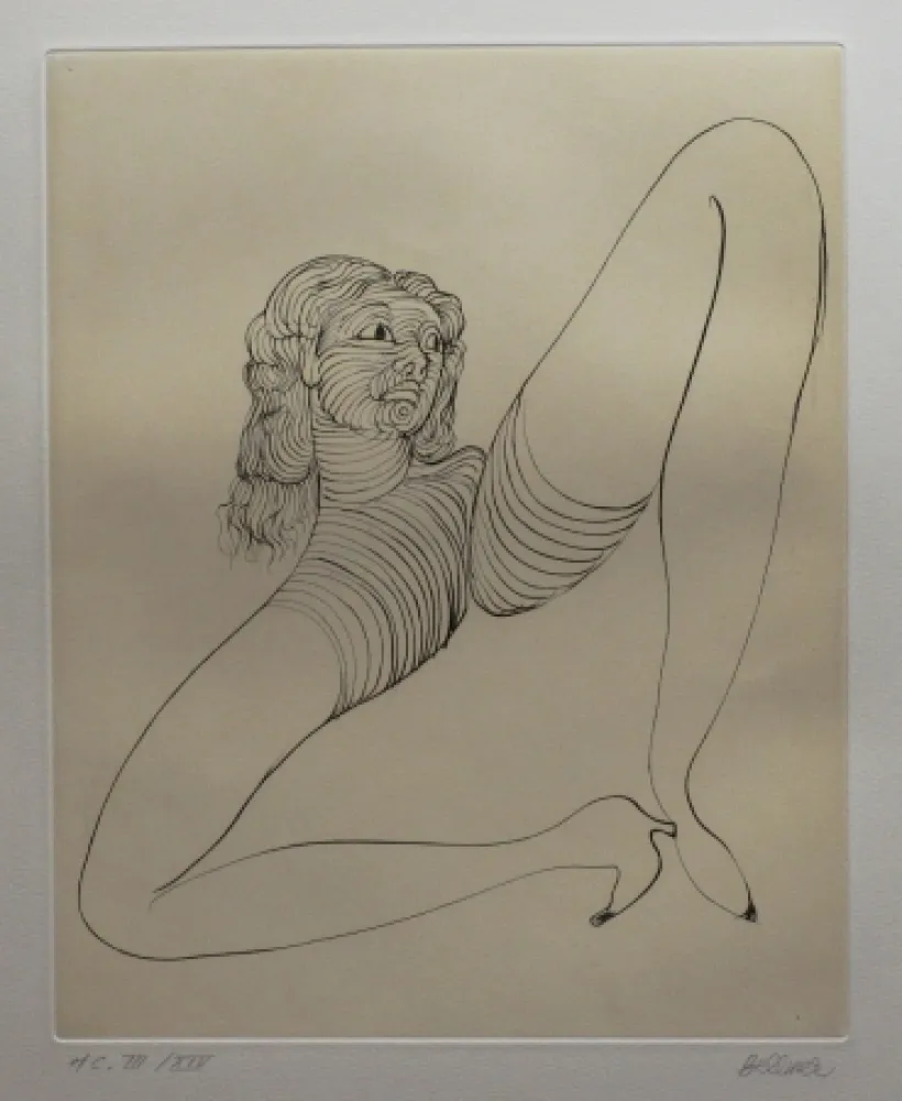 Aguafuerte Y Aguatinta Bellmer - Solitude