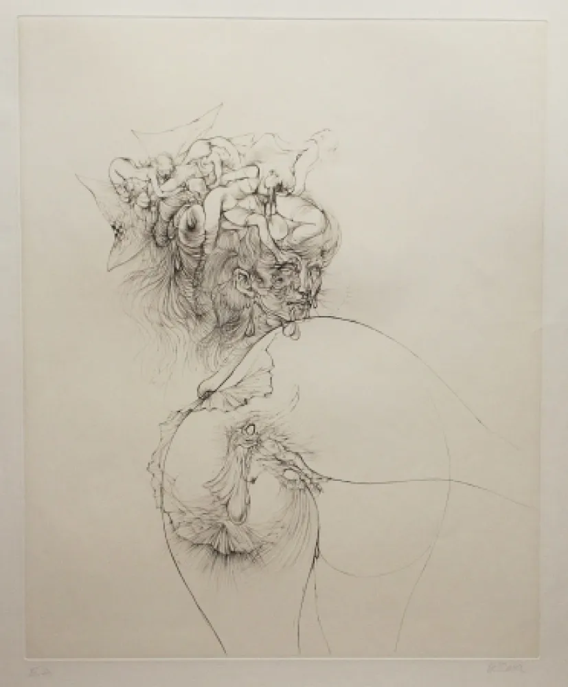 Aguafuerte Y Aguatinta Bellmer - Titre inconnu