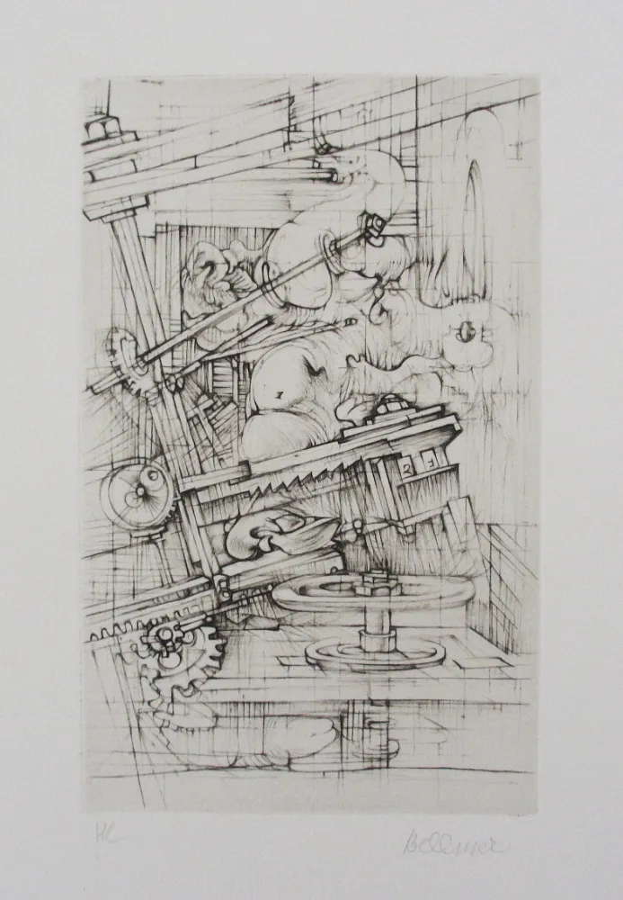 Aguafuerte Y Aguatinta Bellmer - Titre inconnu