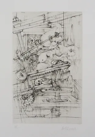 Aguafuerte Y Aguatinta Bellmer - Titre inconnu