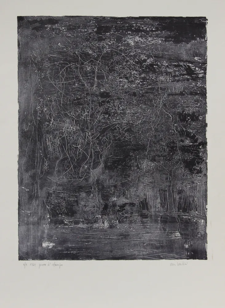 Litografía Bendini - SENZA TITOLO