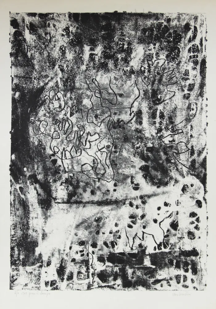 Litografía Bendini - SENZA TITOLO