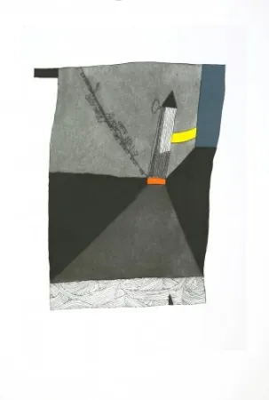 Aguafuerte Y Aguatinta Benmayor - La torre del camino