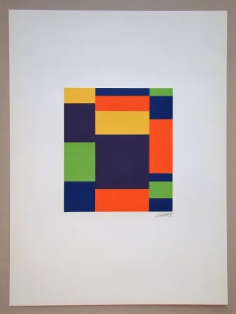 Serigrafía Béöthy Steiner - Composition