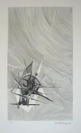 Grabado Berge - Cosmos