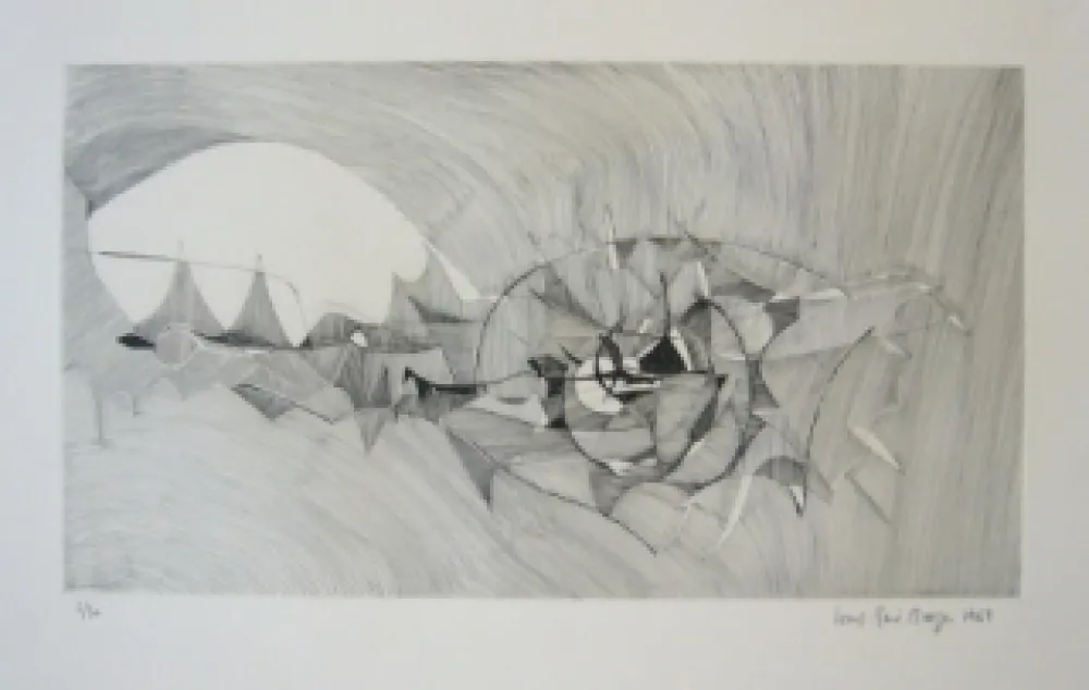 Grabado Berge - Quadrige